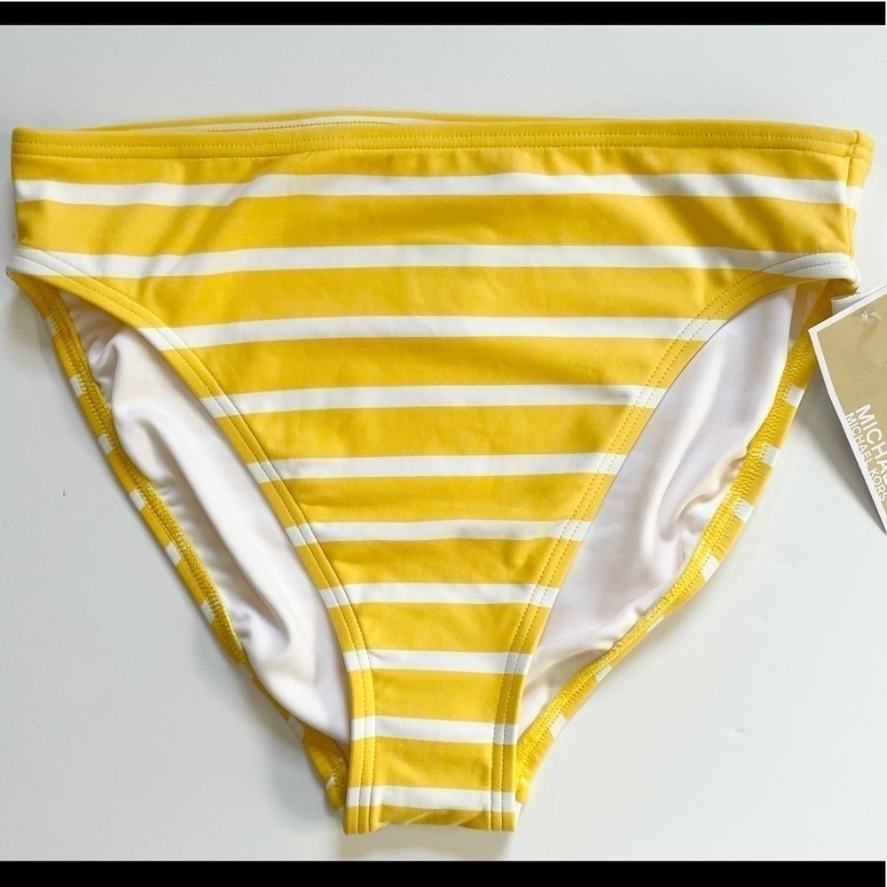 Michael Kors High Waist Bikini Bottom